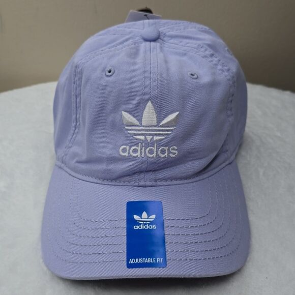 NWT Adidas Relaxed Strap-Back Hat Violet Tone Purple OS - Picture 1 of 6